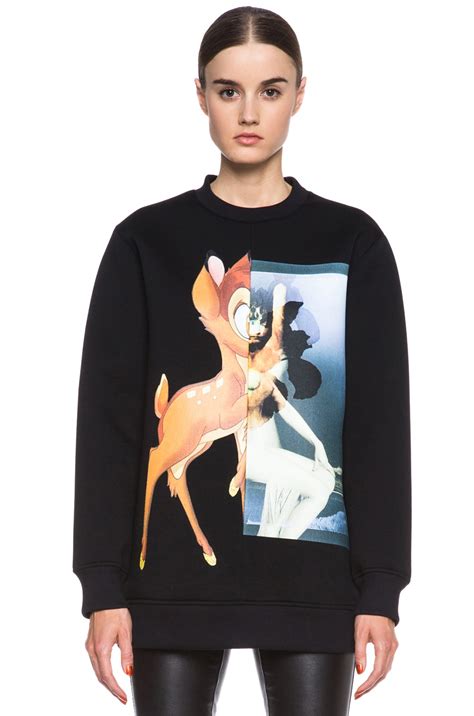 givenchy bambi charm|Givenchy Bambi sweatshirt.